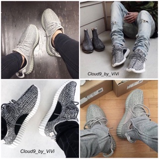 New Yeezy สีเทา Size 37