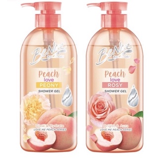 BeNice Love Me Peach Shower Gel 400ml. ,450ml.