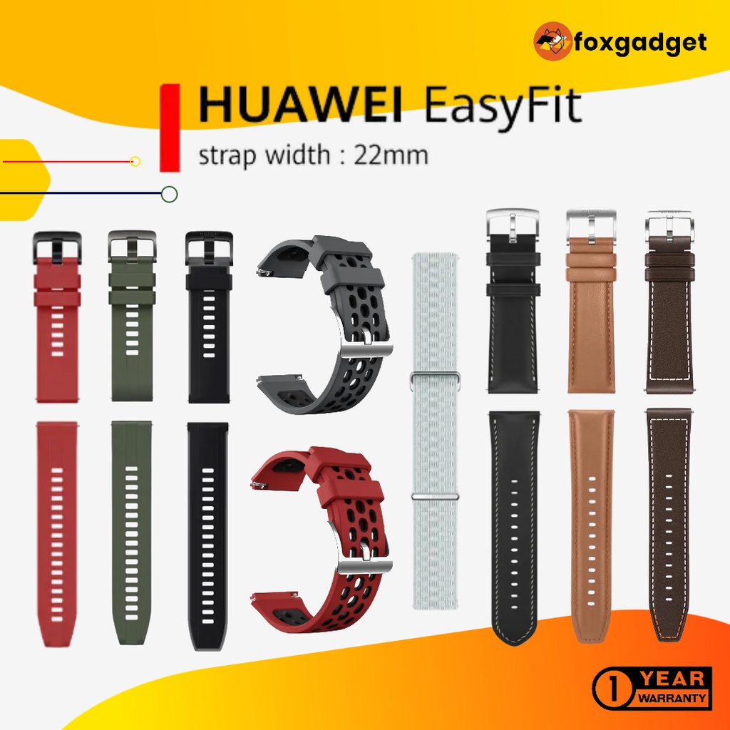 Huawei EasyFit 2 สายนาฬิกา 22 มม. นาฬิกา 4 Series GT3 Series GT2 Series Huawei