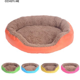 ลูกสุนัขขนแกะที่อ่อนนุ่ม Cat Cat บ้านหลังใหญ่ตะกร้า Nest Mat