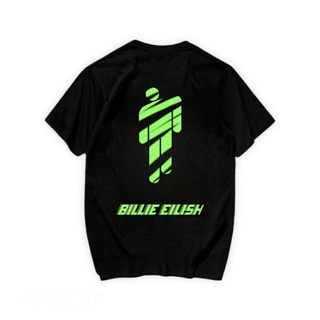 เสื้อยืด ผ้าฝ้าย พิมพ์ลาย Billie Eilish ยุค 24