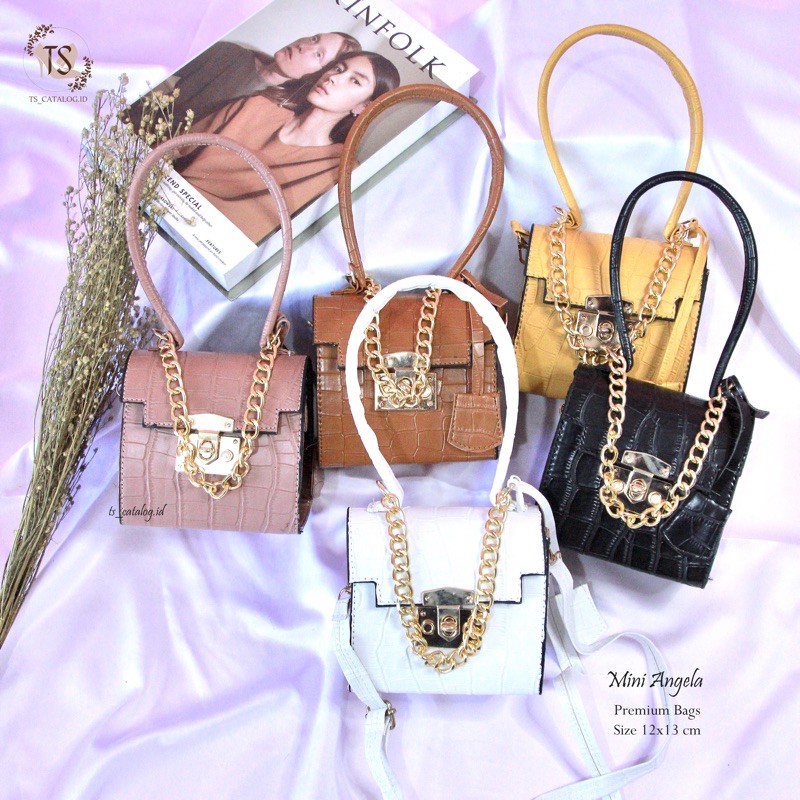 BAZAR CUCI WAREHOUSE Angela Mini Premium Slingbag กระเป๋าผู้หญิง