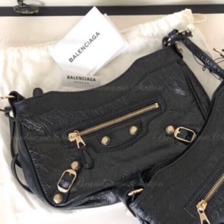 Balenciaga hip black ghw