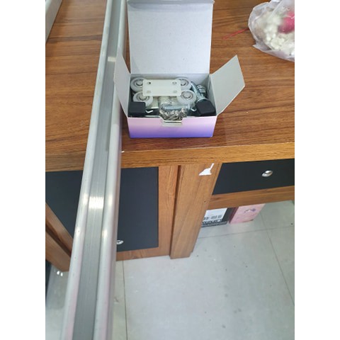 ชุดล้อนิ้วพร้อมรางอลูมิเนียม ยาว 2.0 เมตร