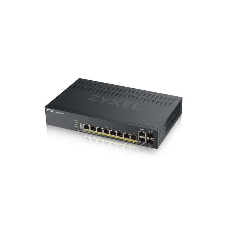 Zyxel 8-port GbE Smart Managed PoE Switch (GS1920-8HPv2)