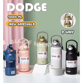 กระบอกน้ำเก็บอุณหภุมิ แบบ 2 ทิศทาง Dodge ขนาด 1000 ML