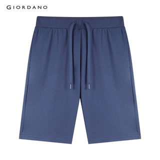 GIORDANO กางเกงขาสั้นผู้ชาย Mens Double Knit Shorts 01100432