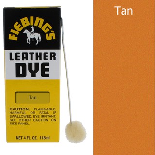 Fiebings Leather Dye สีย้อมหนัง Tan