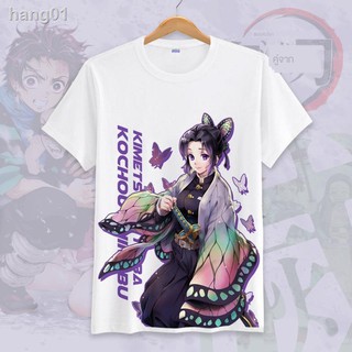 ❤️สินค้าพร้อมส่ง❤️ชุดคอสเพลย์ Anime เสื้อดาบพิฆาตอสูร ชุดชิโนบุเสื้อยืดแขนสั้น Demon Slayerเสื้อยืดแขนสั้นของ Demon Sla