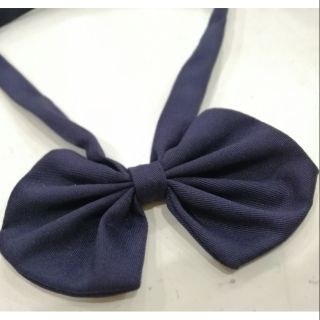 คอซองนักเรียน โบว์นักเรียน สีกรม Bow tie for Thai student uniform.