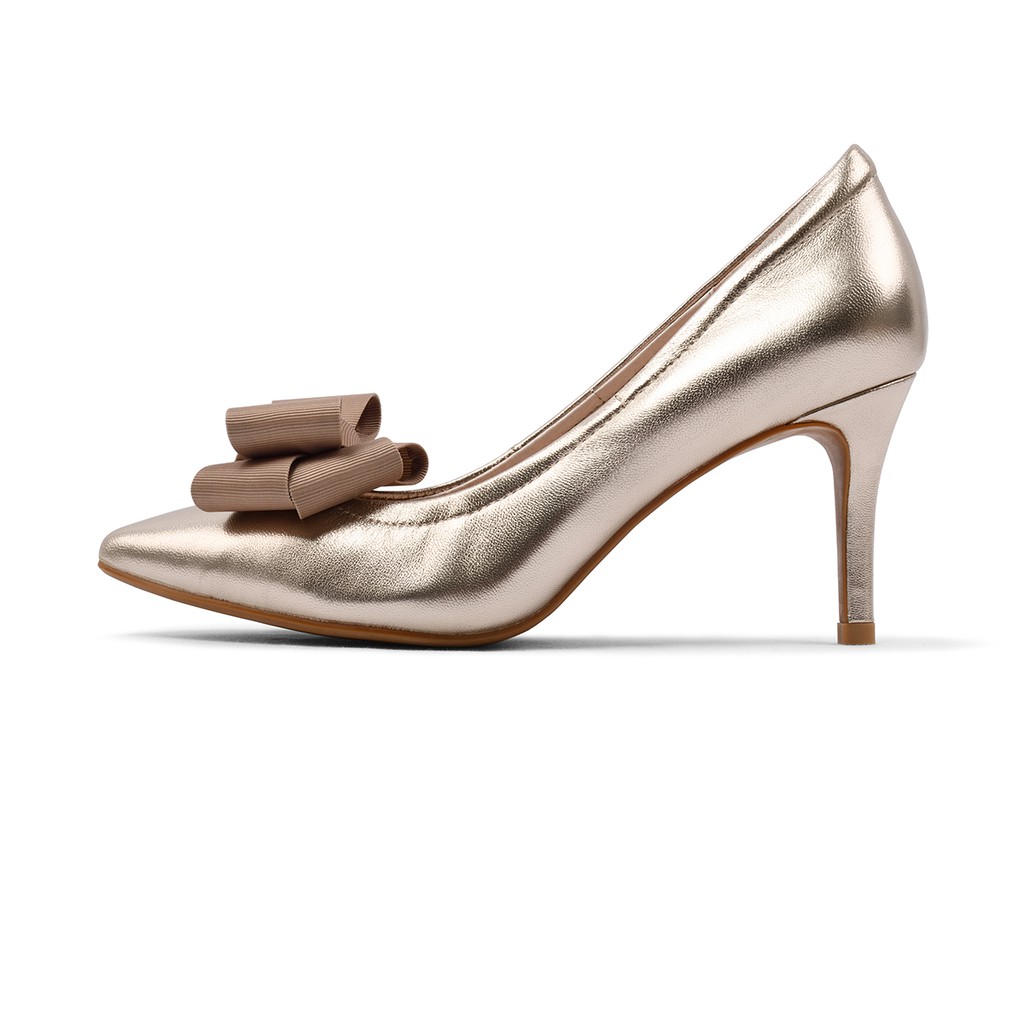 SIRENA คลิปโบว์ติดรองเท้า รุ่น Belladonna สีทองอ่อน (ไม่รวมรองเท้า)