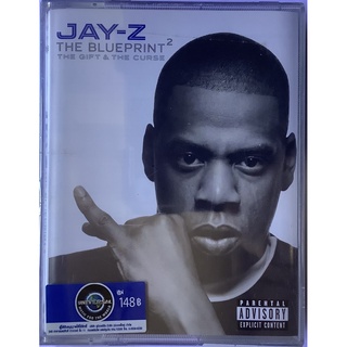 Cassette Tape เทปคาสเซ็ตเพลง Jay-Z อัลบั้ม The Blueprint2 The Gift &amp; The Curse 2 ม้วนคู่ ลิขสิทธิ์ ซีล