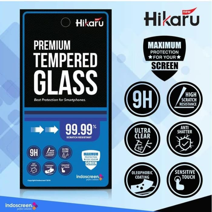 HIKARU CLEAR TEMPERED GLASS IPHONE 16 15 14 13 12 11 PRO MAX PLUS MINI | XR X XS MAX | 7 8 พลัส | SE