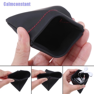 Calmconstant หูฟังหนัง Pu แบบพกพา
