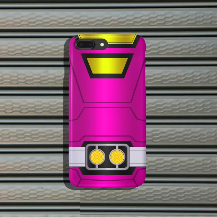 Pink Racer Gekisou Sentai Carranger Super Sentai Tokusatsu Case All Types ของ HP