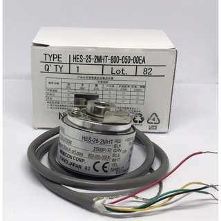 HES-25-2MHT Rotary Encoder 2500 P/R รู 8MM output :Push pull