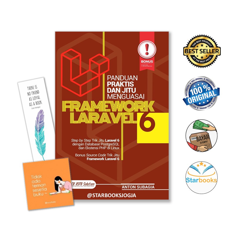 ใหม่!! BOOK MASTERING FRAMEWORK LARAVEL 6: PRACTICAL AND ACCURRENT GUIDE - ASFA MEDIA