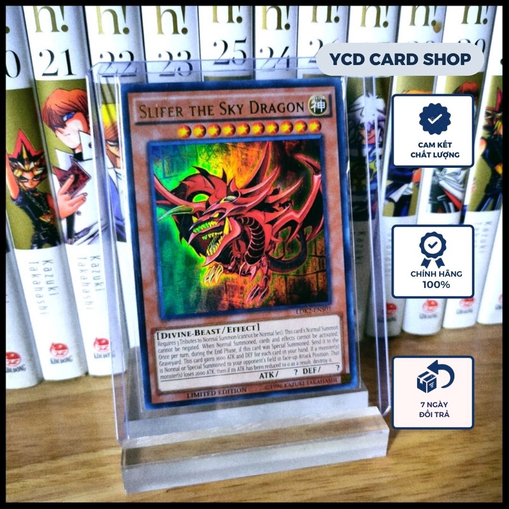 การ์ด Osiris ของแท้ yugoh (Slifer The Sky Dragon) - Ultra Rare