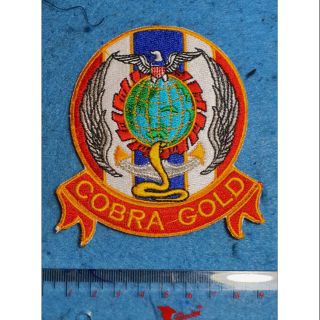 อาร์มผ้าปัก COBRA GOLD สินค้าแท้จากทหารเรือ