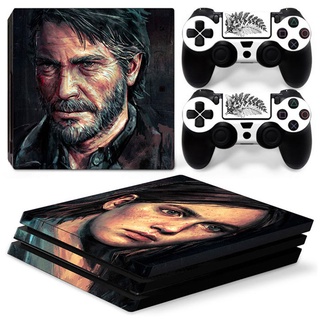 สติกเกอร์ไวนิล The Last of Us PS4 Pro สําหรับคอนโซล PS4 Pro และตัวควบคุม 2 ชิ้น PS4 Pro