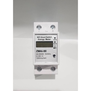 ZMAi 90 Digital Meter WIFI REMOTE LCD ดิจิตอลวัดสวิทช์ SINGLE PHASE Energy Meter 90 250V 60A