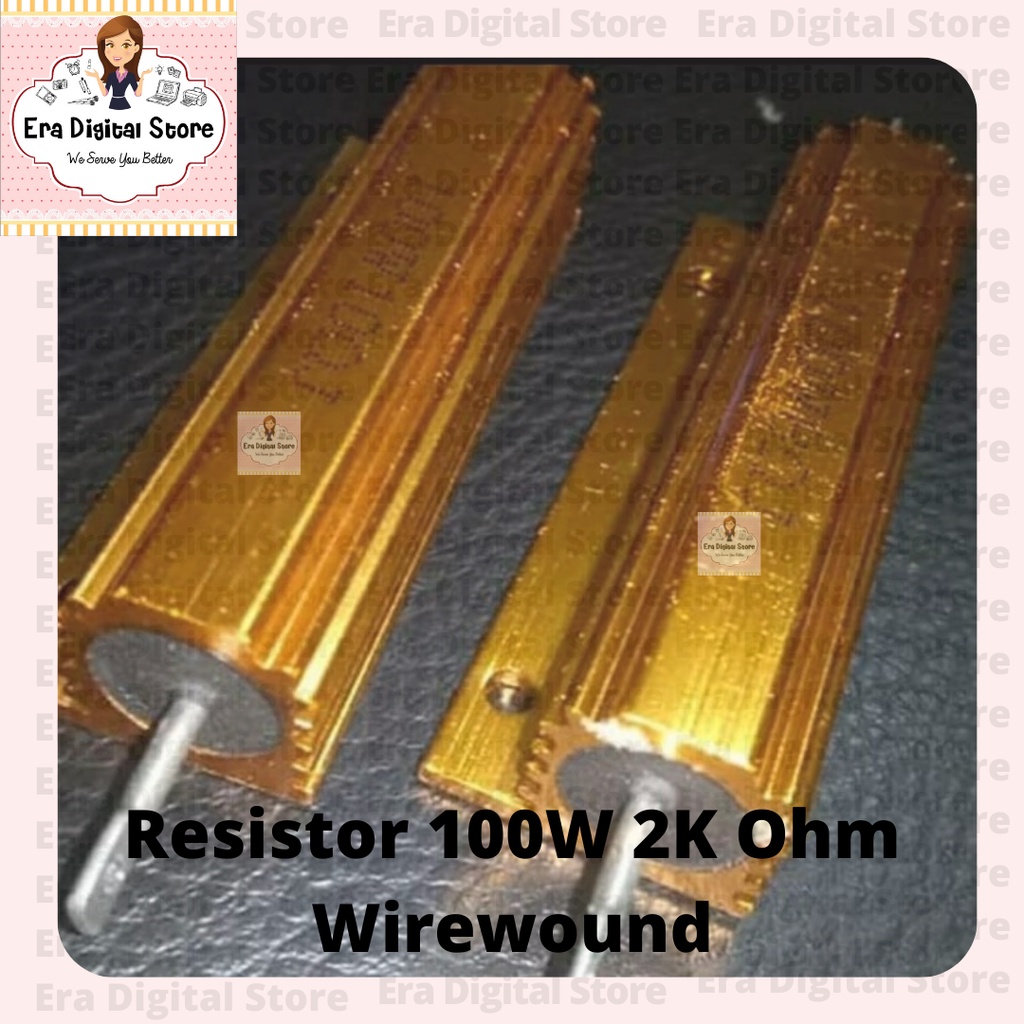 ตัวต้านทาน 100W 2K Ohm Wirewound R 2K Ohm