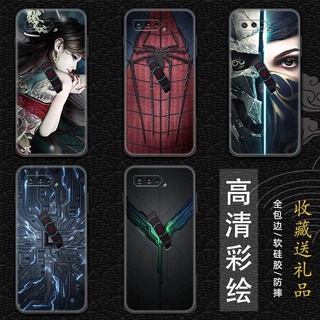 เคสโทรศัพท์มือถือ ลายการ์ตูนอนิเมะ Spiderman Luffy สําหรับ Asus Rog Gaming Phone 5S 5S Pro 5 5Pro 3 2 1