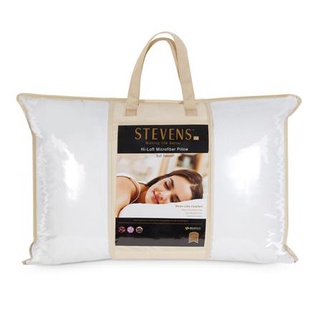 [พร้อมส่ง] HomeDoDee หมอนหนุน STEVENS MICROFIBER SOFT 19x29 นิ้ว สีขาว หมอน ถอยหมอน