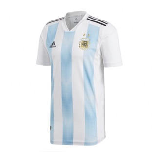 เสื้อกีฬาแขนสั้น ลายทีมชาติฟุตบอลชั้นนํา Argentina Home Climachill 2018