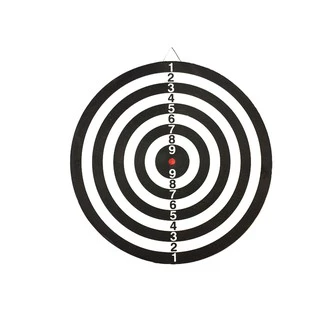 กระดานปาเป้า แบบหนา ปาได้ทั้ง 2 หน้า พร้อมลูกดอก Dartboard ขนาด 36.5 CM.