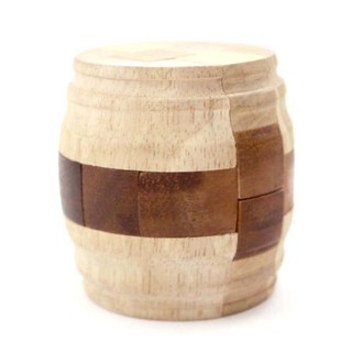 ของเล่นไม้ ถังเบียร์  (Wooden Barrel Puzzle)
