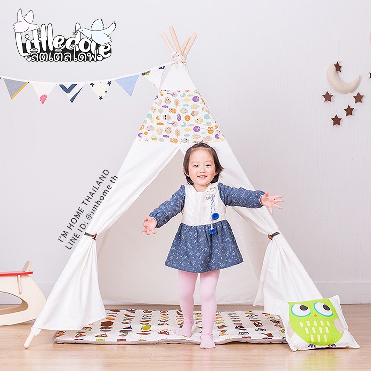เต็นท์เด็ก บ้านเด็ก​ กระโจมเด็ก​ ของขวัญเด็กสำหรับเสริมสร้างจินตนาการ Tent Kid Play Tent ​Castle Pla
