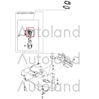 (ของแท้) ไส้กรองน้ำมันเชื้อเพลิงมาสด้า ใช้กับ Mazda CX-30 SKYACTIV รุ่นปี 2020-รุ่นปีปัจจุบัน (DM)