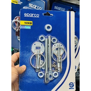 กิ๊ปล็อคฝากระโปรง sparco italy แท้ กิ๊ฟ ล็อคฝาหน้า ล็อค ฝากระโปรง กิ๊ปล็อคฝา กันบินฝากระโปรง ล็อคฝา อิตาลี่