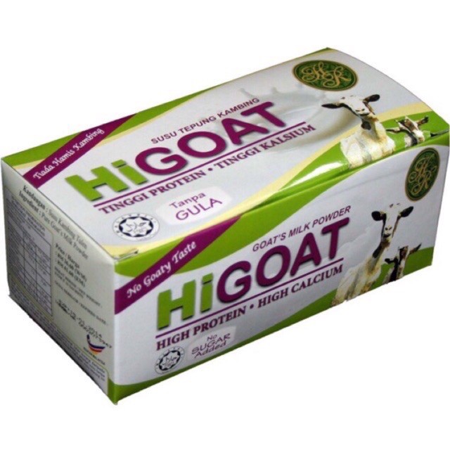 ไฮโก๊ต นมแพะ HIGOAT Instant Goat's Milk Powder (รสธรรมชาติ)