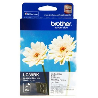 ตลับหมึกอิ้งค์เจ็ท [Brother] LC-39BK สีดำ