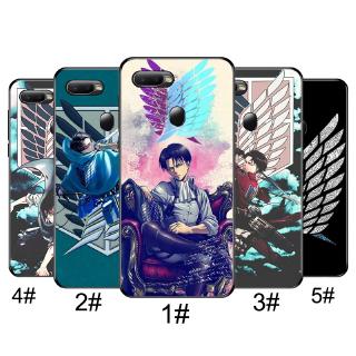 OPPO A3s A5 A8 A37 A39 A5s A59 A77 A83 A91 Neo 9 Soft Cover Levi Ackerman Attack on Titan Phone Case