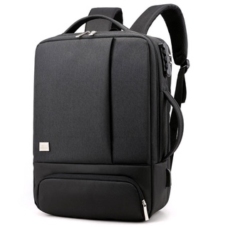 Men Women USB Charge Travel Business Bag 15 Inch Laptop Backpack Male Waterproof Anti-theft Shoe Storage Bags Backpacks