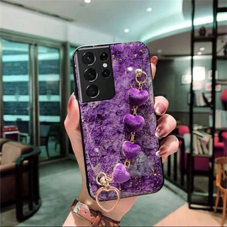 เคสซิลิโคนนิ่ม พร้อมสายคล้อง สําหรับ Samsung Note20 Ultra Note20 10 9 8 S10E S10 S10 Lite S9 Plus S8 Plus S7 Edge S9 S8 A33 5G A53 5G