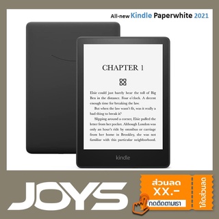 (ผ่อนชำระ 0%) ใหม่ล่าสุด All-new Kindle Paperwhite (8 GB) ปี 2021 Gen 11 หน้าจอขนาด 6.8” ปรับแสง Worm white ได้