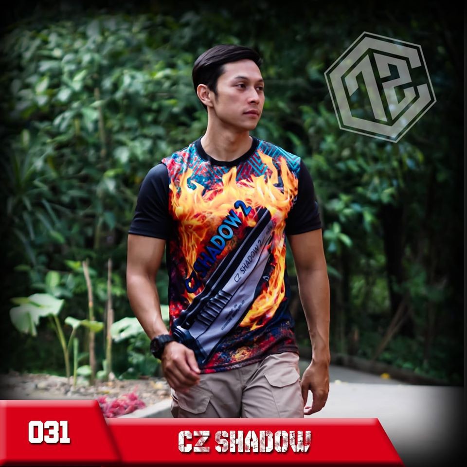 เสื้อกีฬาแขนสั้น ลายทีม Jersey CZ SHADOW สําหรับผู้ชาย