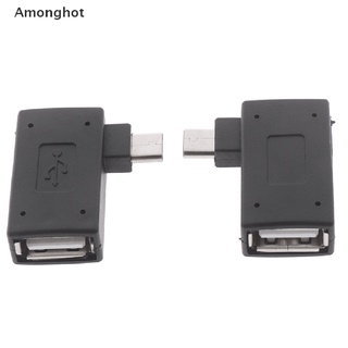 ((Amonghot)) อะแดปเตอร์เชื่อมต่อ Micro Usb เป็น Usb 2.0 Female Otg Hot