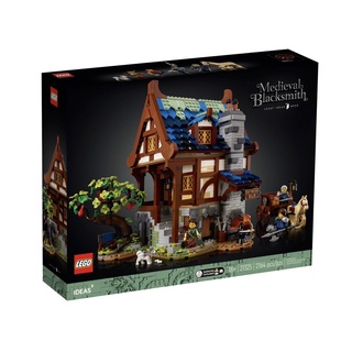 Lego ideas #21325 Medieval Blacksmith กล่องมีรอยเล็กน้อย