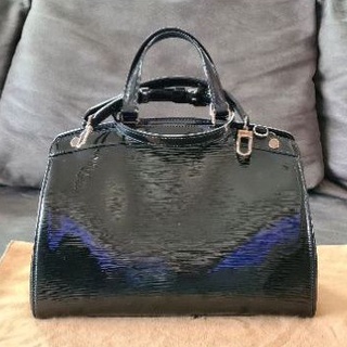 used LV VERNIS BREA EPI black shoulder strap year 2010