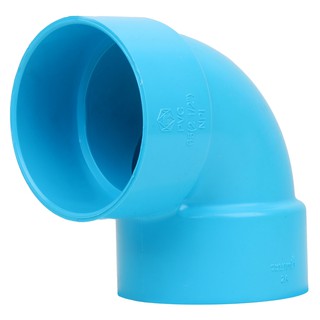 ท่อประปา ข้อต่อ ท่อน้ำ ท่อPVC ข้องอ 90-บาง SCG 2 1/2" สีฟ้า ELBOW 90 PVC SOCKET SCG 2 1/2" LIGHT BLUE