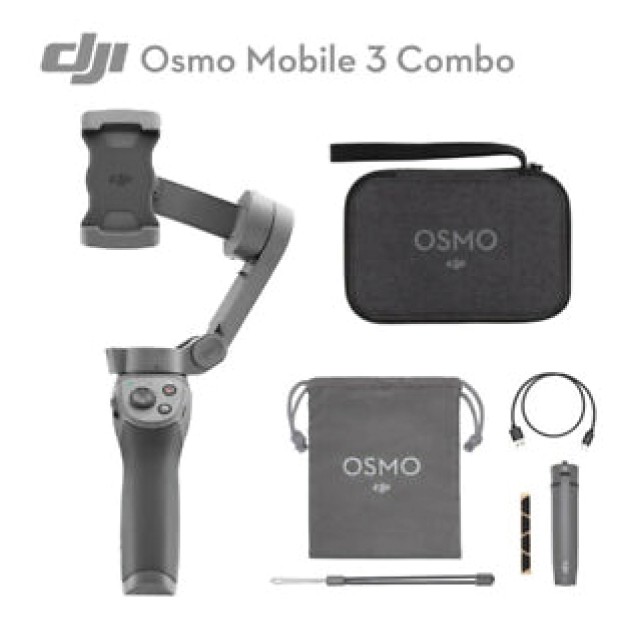 ชุดกิมบอลสมาร์ทโฟน DJI Osmo Mobile 3 / Osmo Mobile 3 Combo