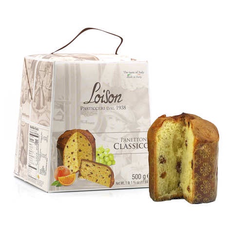 Loison Panettone Classico Box 500g.  ปาเน็ตโทนคลาสสิกของมิลาน 500 กรัม merry christmas