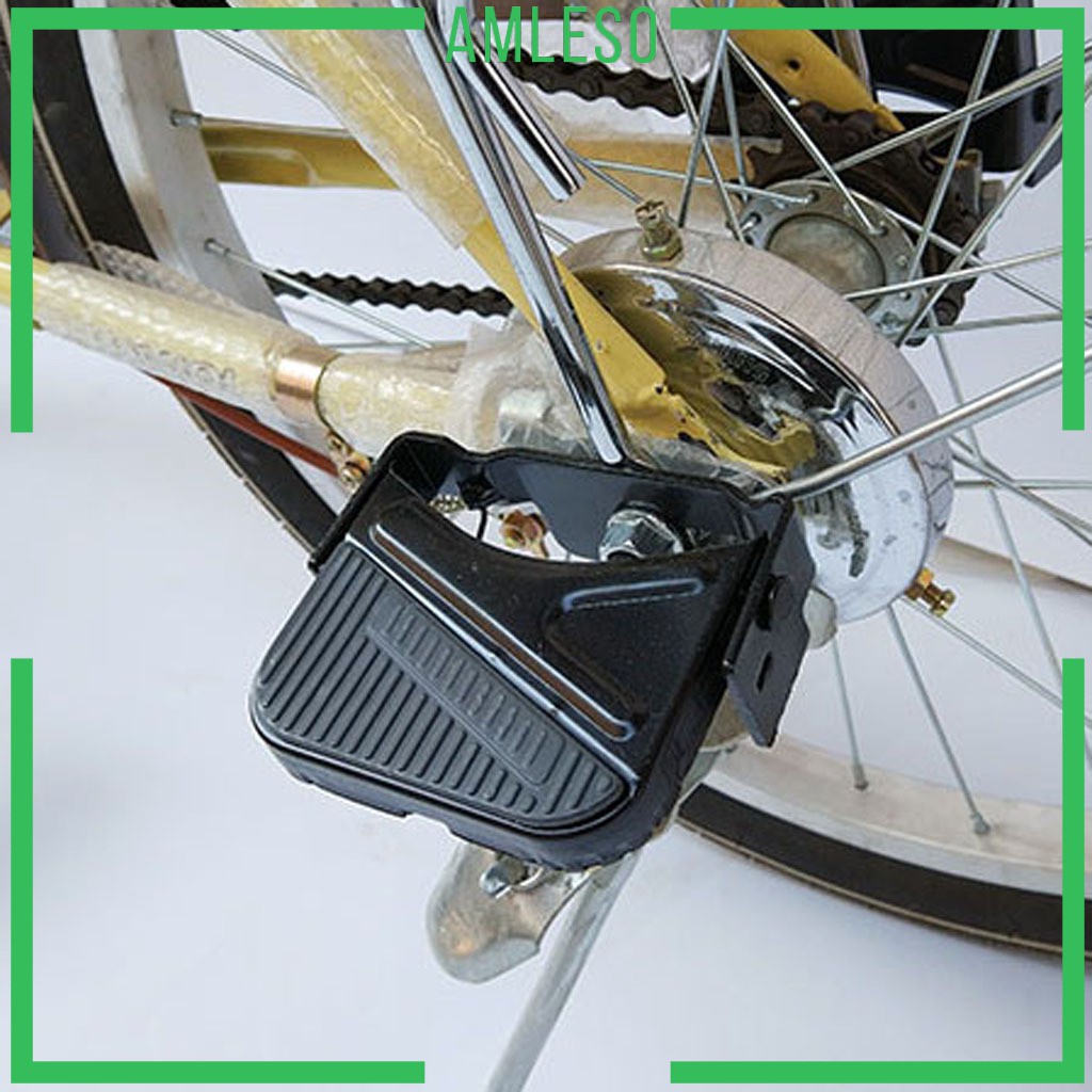 [AMLESO] ที่พักเท้าด้านหลัง กันลื่น อุปกรณ์เสริม สําหรับจักรยานเสือภูเขา