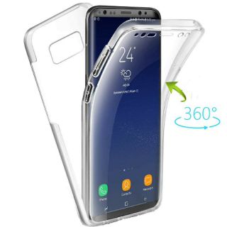 เคสใส Samsung S10 Plus - 360 Degree Full Body Clear Silicon Soft TPU Case Cover