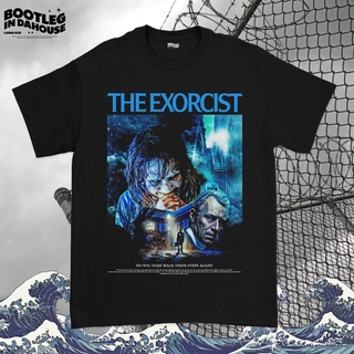 เสื้ เสื้อยืด พิมพ์ลายภาพยนตร์ The Exorcist สไตล์วินเทจS-5XL